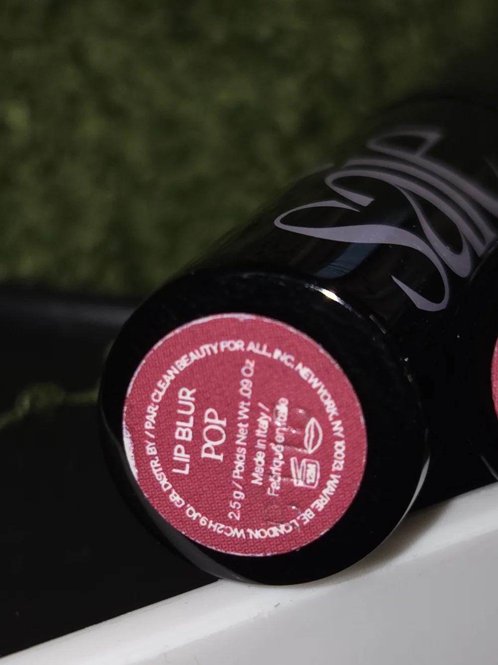 Saie Black Lip & Cheek Balm Duo in Black